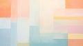 Pastel Colored Squares: A Dreamy Depiction Of Soft Landscapes