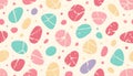 Pastel Colorful stones pattern Royalty Free Stock Photo