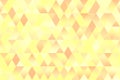 Pastel Colorful Triangle Pattern Seamless Geometric Spring Rhomb Background Light Yellow Red Brown Texture