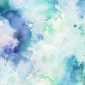 Pastel coloured hand painted watercolour background Royalty Free Stock Photo