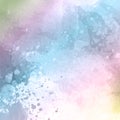 Pastel coloured watercolour texture background Royalty Free Stock Photo