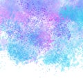 Pastel coloured watercolour texture background Royalty Free Stock Photo