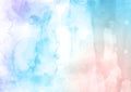 Pastel coloured watercolour texture background Royalty Free Stock Photo