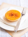 Pastel de laranja, traditional Portuguese orange tart pastry