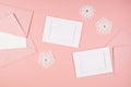 Pastel decorative minimal background