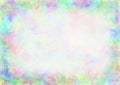 Pastel drawn textured background