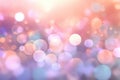 Pastel Dream: Soft pastel-colored bokeh lights