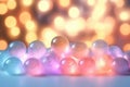 Pastel Dream: Soft pastel-colored bokeh lights