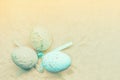 Pastel Easter Eggs Background Royalty Free Stock Photo