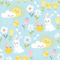 Pastel Easter pattern