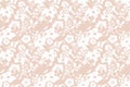 Pastel floral background