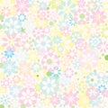 Pastel flower texture