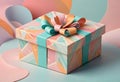 Pastel Gift Boxes, Generative AI