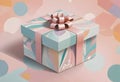 Pastel Gift Boxes, Generative AI