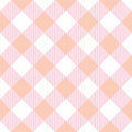 Pastel gingham plaid pattern, checkered repeat background