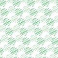 Pastel green vector scribbled circle lines