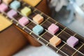 pastel guitar sugarcubes music beautiful