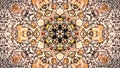 Pastel kaleidoscope sequence patterns. Abstract motion graphics background
