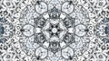 Pastel kaleidoscope sequence patterns. Abstract motion graphics background
