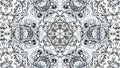 Pastel kaleidoscope sequence patterns. Abstract motion graphics background
