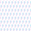Pastel lightning bolt seamless pattern Royalty Free Stock Photo