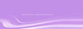 Pastel lilac abstract modern vector background with wavy pattern Royalty Free Stock Photo