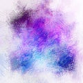 Pastel lilac purple pink watercolor background with wash texture. Fantasy line wallpaper. Funny dream paint