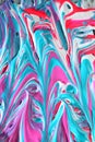 Pastel paint abstract