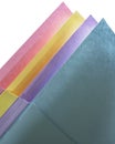 Pastel Paper Arrangement