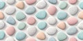 Pastel Pebble Stone Pattern Design with Soft Colors and Smooth Textures for Backgrounds Royalty Free Stock Photo
