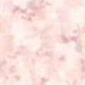 Pastel pink abstract watercolor seamless pattern in pale peach fuzz color background with paint stains and splashes Royalty Free Stock Photo