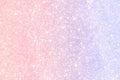 Pastel pink and blue glittery pattern background