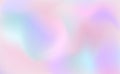 Pastel pink blue gradient holographic background for web header, banner design