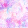 Pastel Pink Galaxy Print with Grainy Effect