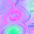 Pastel pink wave abstract background. Marbling, acylic paint texture Royalty Free Stock Photo