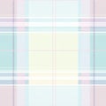 Pastel Plaid Pattern Background with Soft Hues and Lines Royalty Free Stock Photo