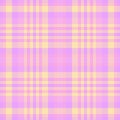 Pastel plaid pattern, soft and calming. Use as background, fabric texture, or design element for feminine and youthful projects. Royalty Free Stock Photo