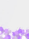 Pastel purple paint spatter background