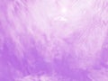 Pastel purple sky and sun rays shining brightly Royalty Free Stock Photo