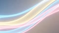 Pastel Rainbow Waves Abstract Background. Royalty Free Stock Photo