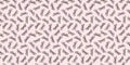 Pastel random butterflies seamless repeat vector