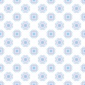 Pastel retro different vector seamless pattern Royalty Free Stock Photo