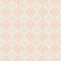 Pastel retro vector seamless pattern Royalty Free Stock Photo