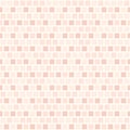 Pastel rose rounded square pattern. Seamless vector background Royalty Free Stock Photo