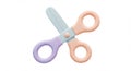 Pastel Scissors Royalty Free Stock Photo
