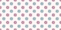 Pastel scrunchy repeat pattern hair tie vector background Royalty Free Stock Photo