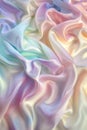 Pastel silk swirls in serene blues and pinks