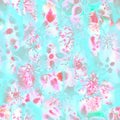 Pastel soft delicate snow seamless pattern