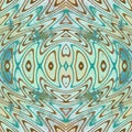 pastel tribal pattern kaleidoscope seamless wave square repeating illustration