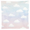 Pastel Watercolor Clouds Sky Background Royalty Free Stock Photo